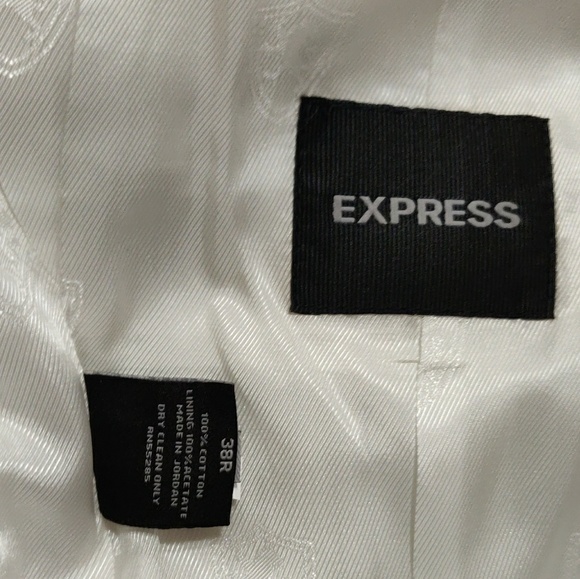 Express white pinstripe suit - Picture 6 of 6